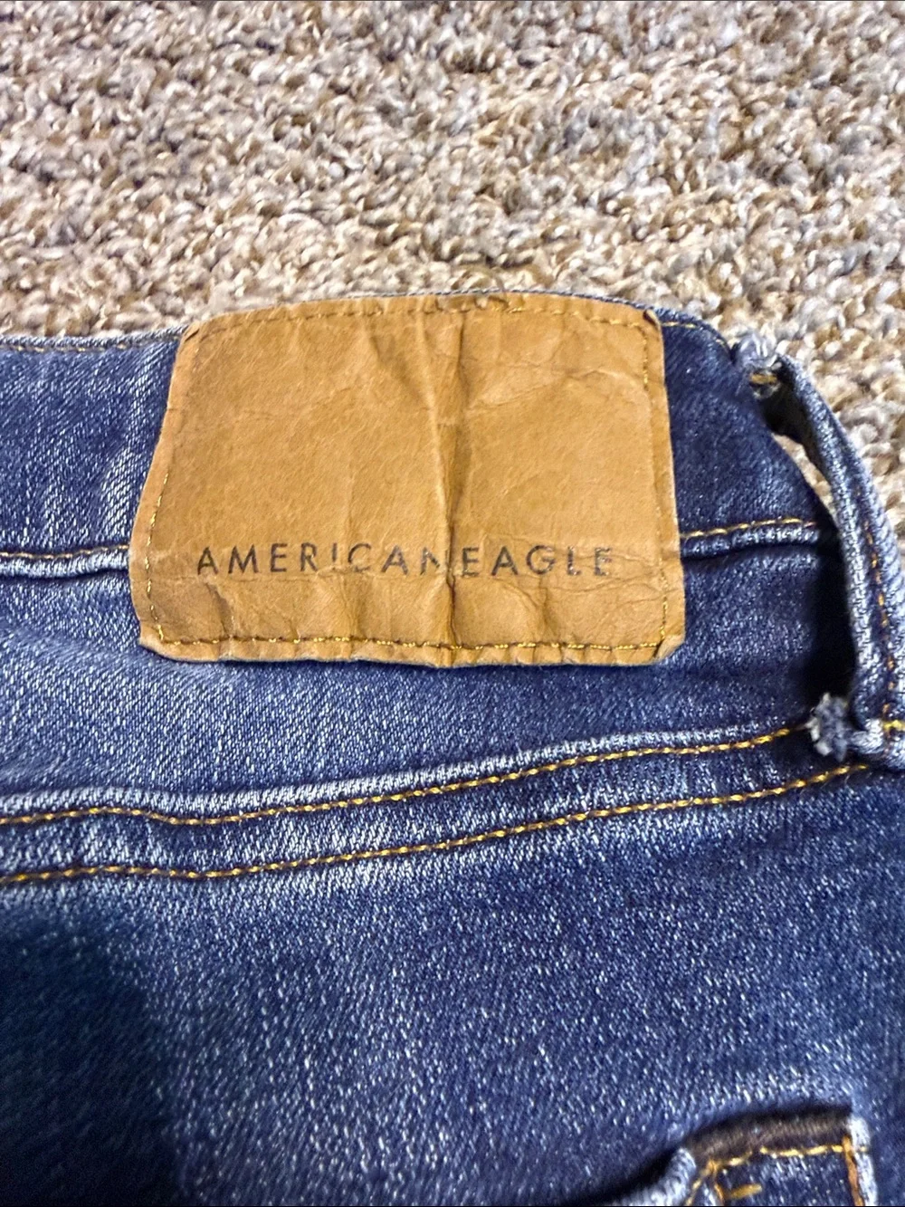 American Eagle Outfitters Slim Men's Jeans - Dark Blue Wash